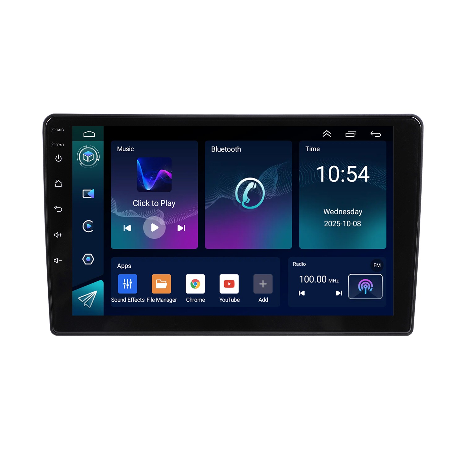 FOR CHRYSLER 300C 2004-2007 ANDROID 15 CARPLAY CAR STEREO RADIO GPS NAVI WIFI BT