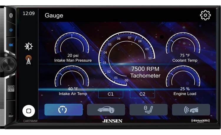 Jensen CAR714MW Digital multimedia receiver (does not play discs)