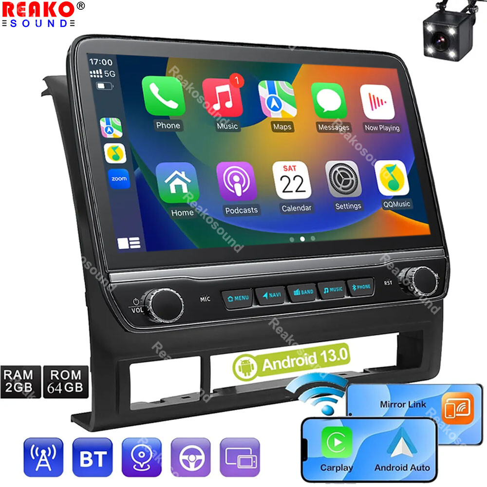 For Toyota Tacoma 2005-2013 Android 13 Car Radio Stereo Carplay GPS NAVI BT 64GB