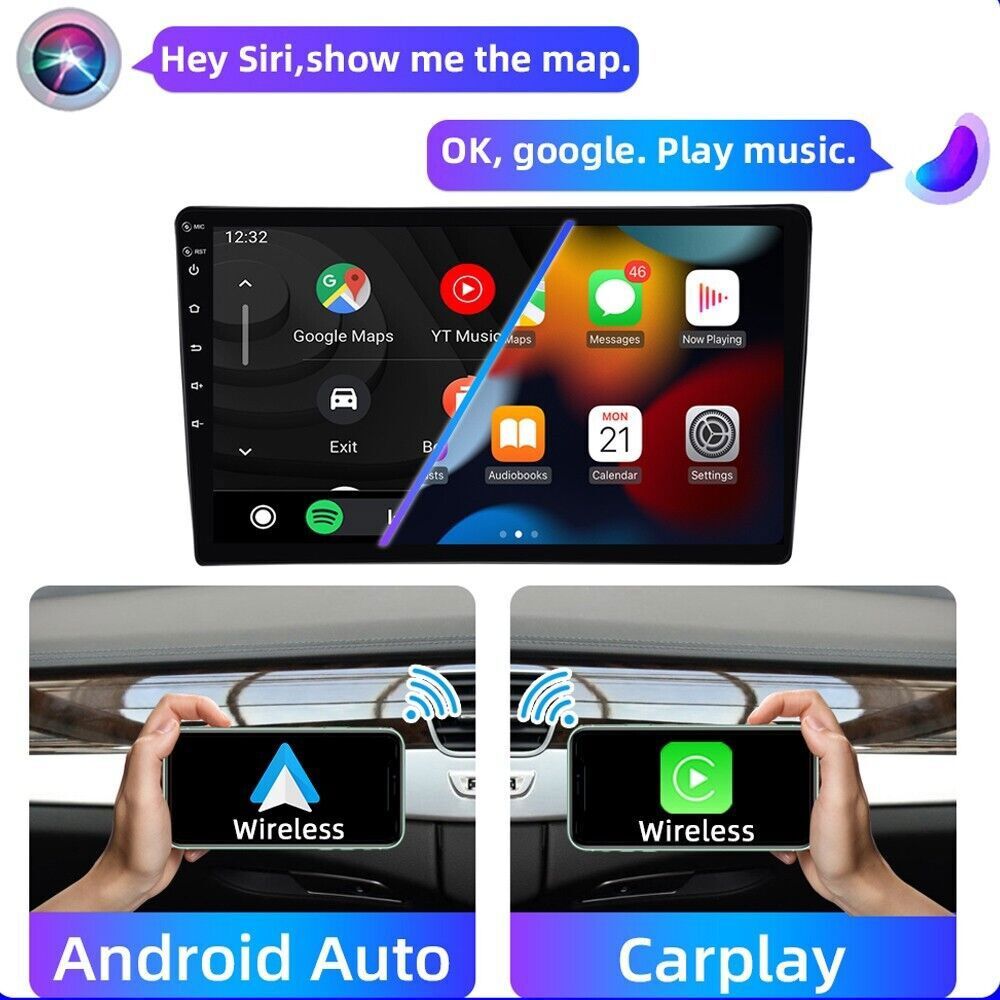 Carplay Android 13 Car Radio Stereo GPS DSP For Chevrolet Camaro 2010-2015