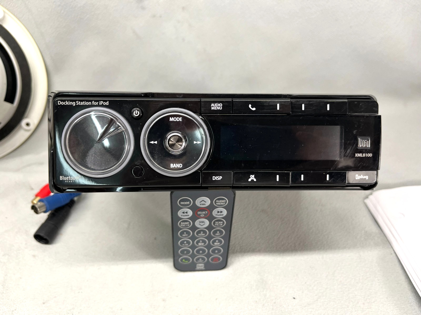 Dual Electronics XML8100 Car Stereo Receiver, Remote, Bluetooth, ipod, speakers