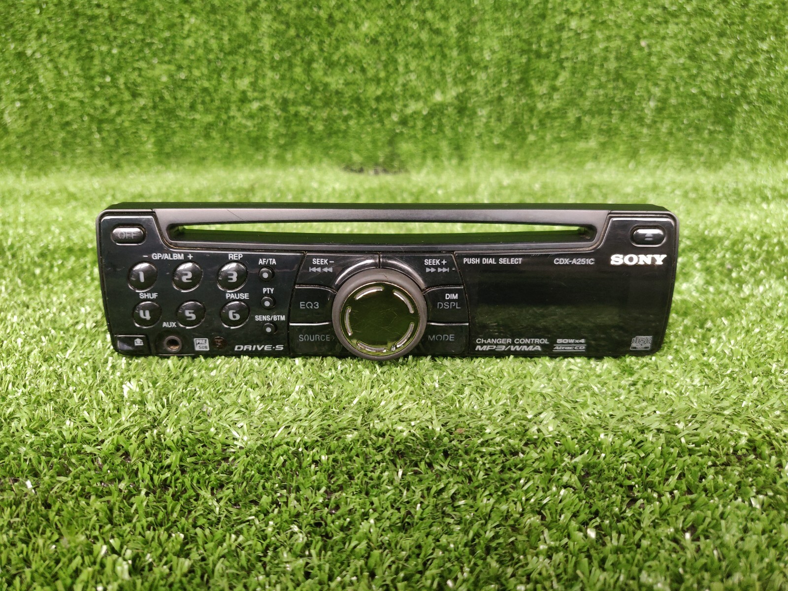 Sony Cdx-a251c Cdxa251c Original Car Radio Faceplate Head Unit Only