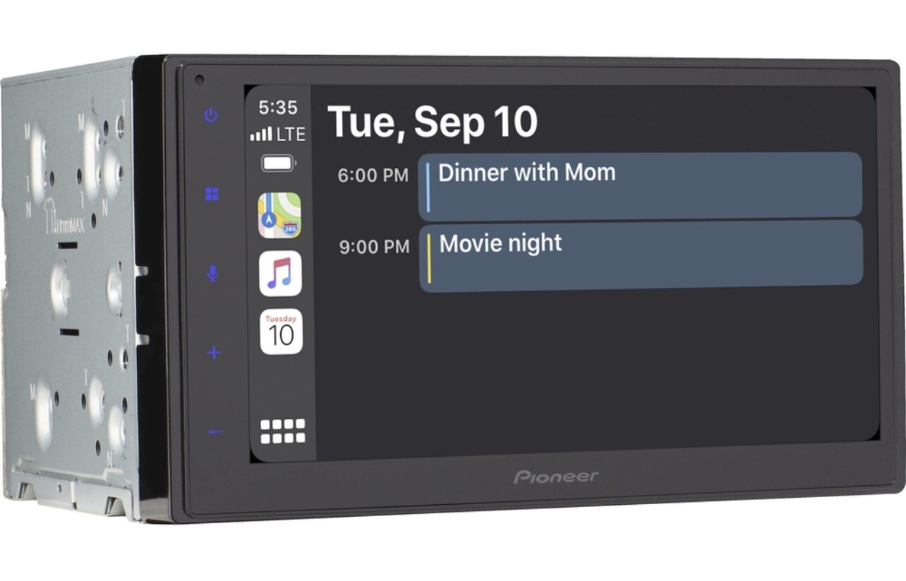 Pioneer DMH-1770NEX 2-DIN 6.8″ Car Stereo, Apple CarPlay/Android Auto, SXM Ready