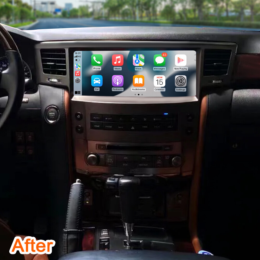 12.3Inch Car Stereo Radio for Lexus LX570 2008-2015 GPS Navi Audio Media BT 32G