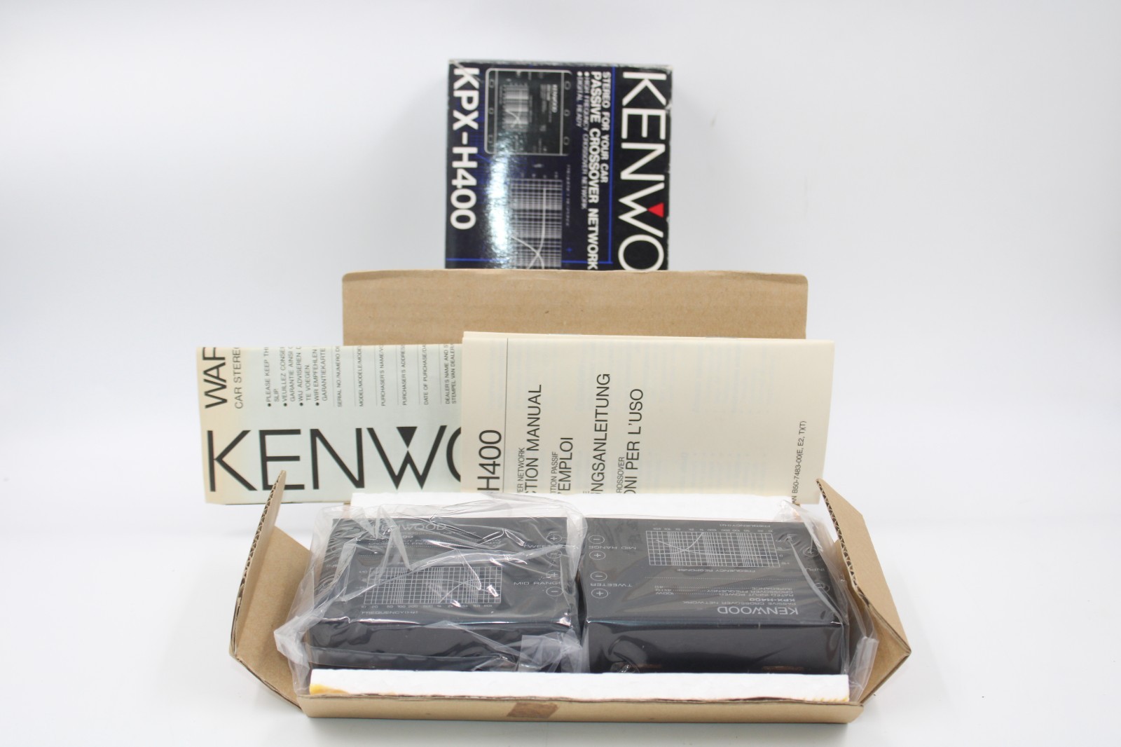 Kenwood kpx-h400 New Old Stock N.O.S. 1 pair Passive Crossover Network Japan