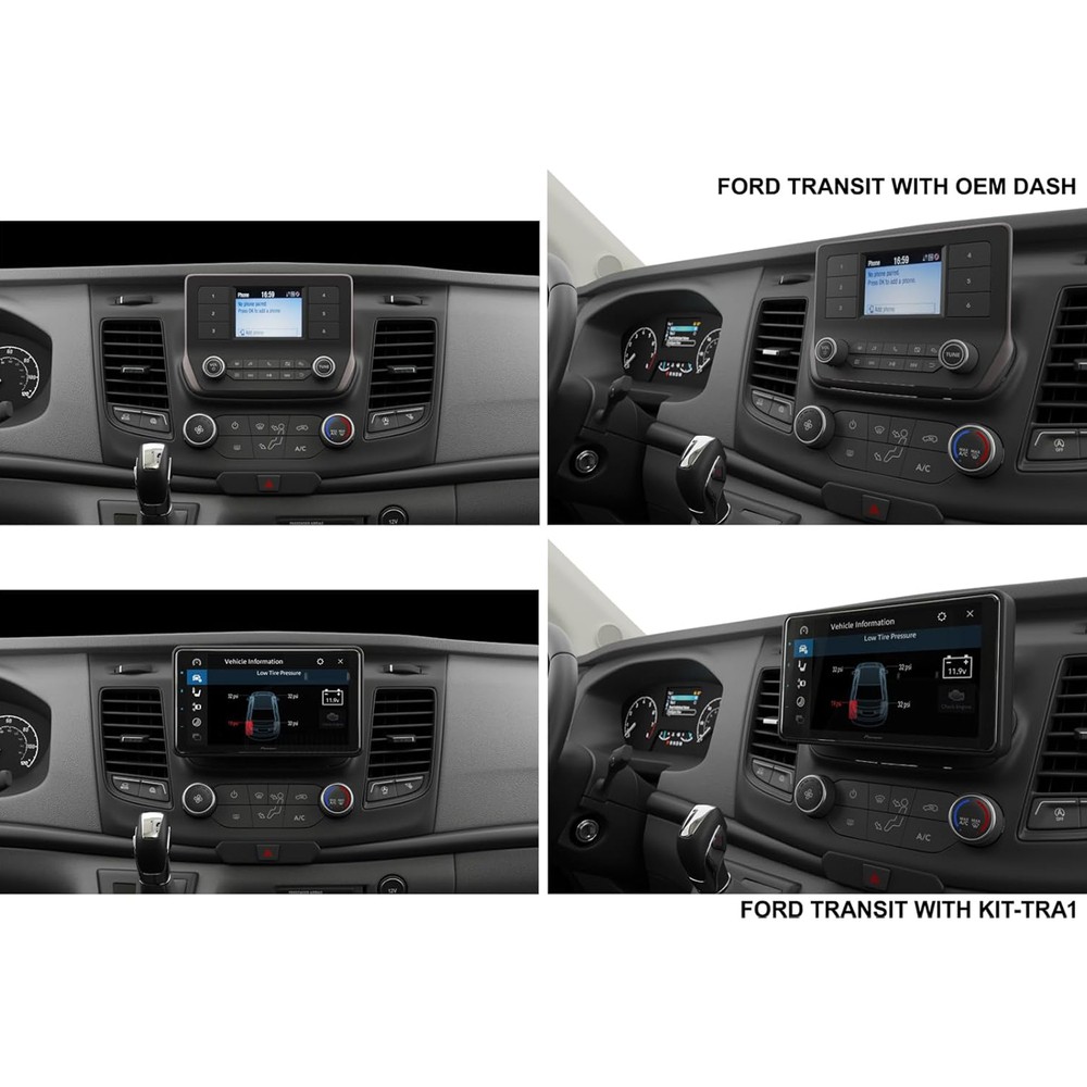 Alpine iLX-W670-M Factory Radio Upgrade Kit for 2020-2024 vehicles from Ford