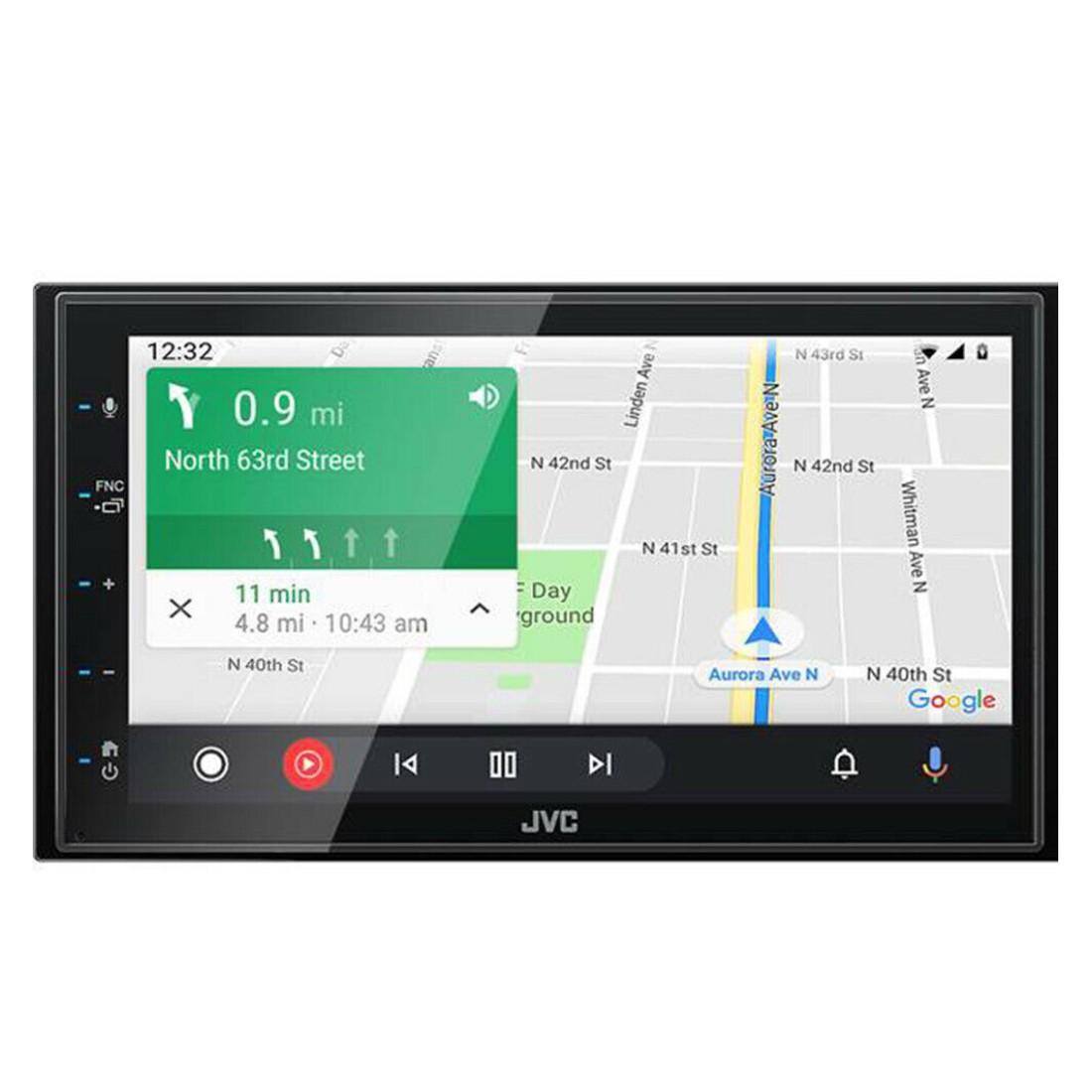 JVC KW-M560BT 2-DIN Mechless Digital Multimedia Receiver w/ 6.8″ Touchscreen