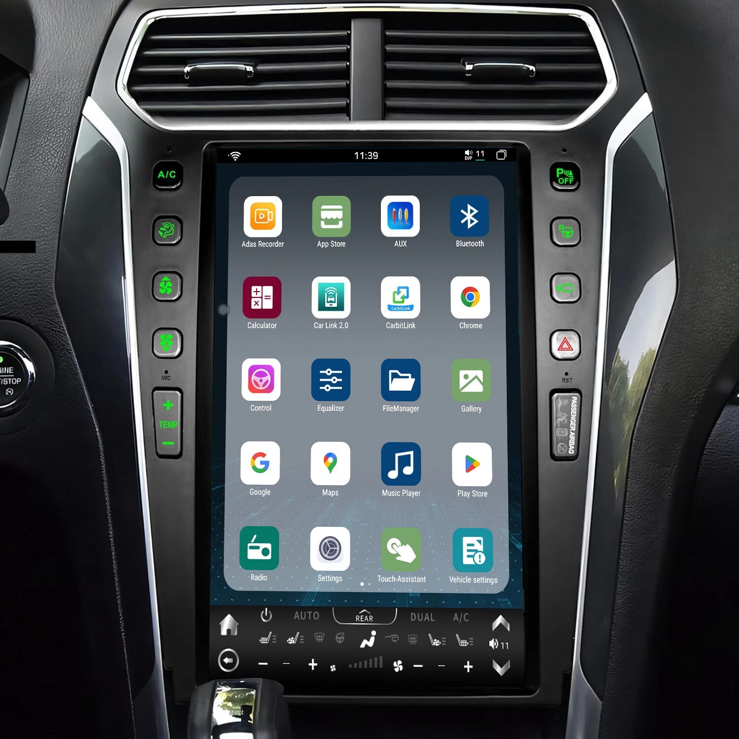 13.6″ 128G Car Radio Stereo for Ford Explorer 2011-19 Android Carplay GPS