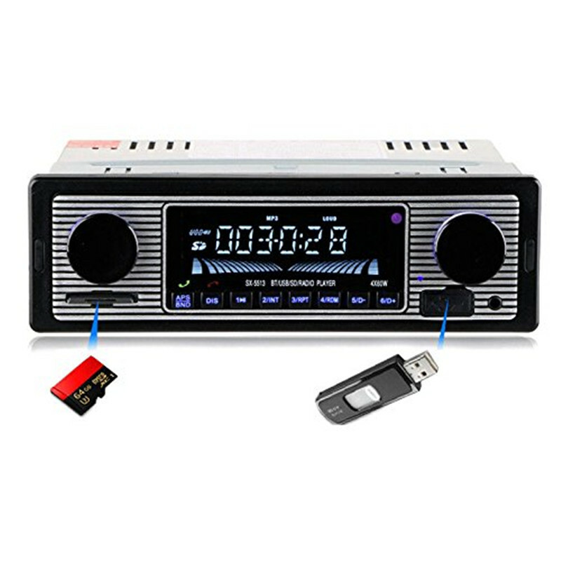 Car Hands-free Call FM Stereo Radio MP3 Player Wireless Bluetooth Microphone