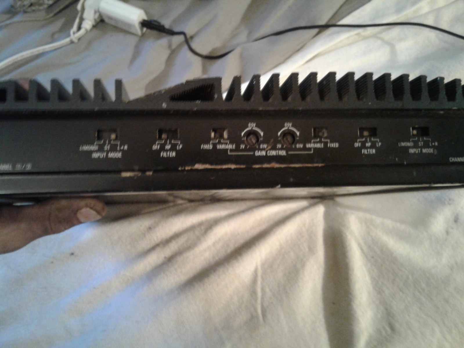 Vintage Alpine 3554 4/3/2 channel power amplifier