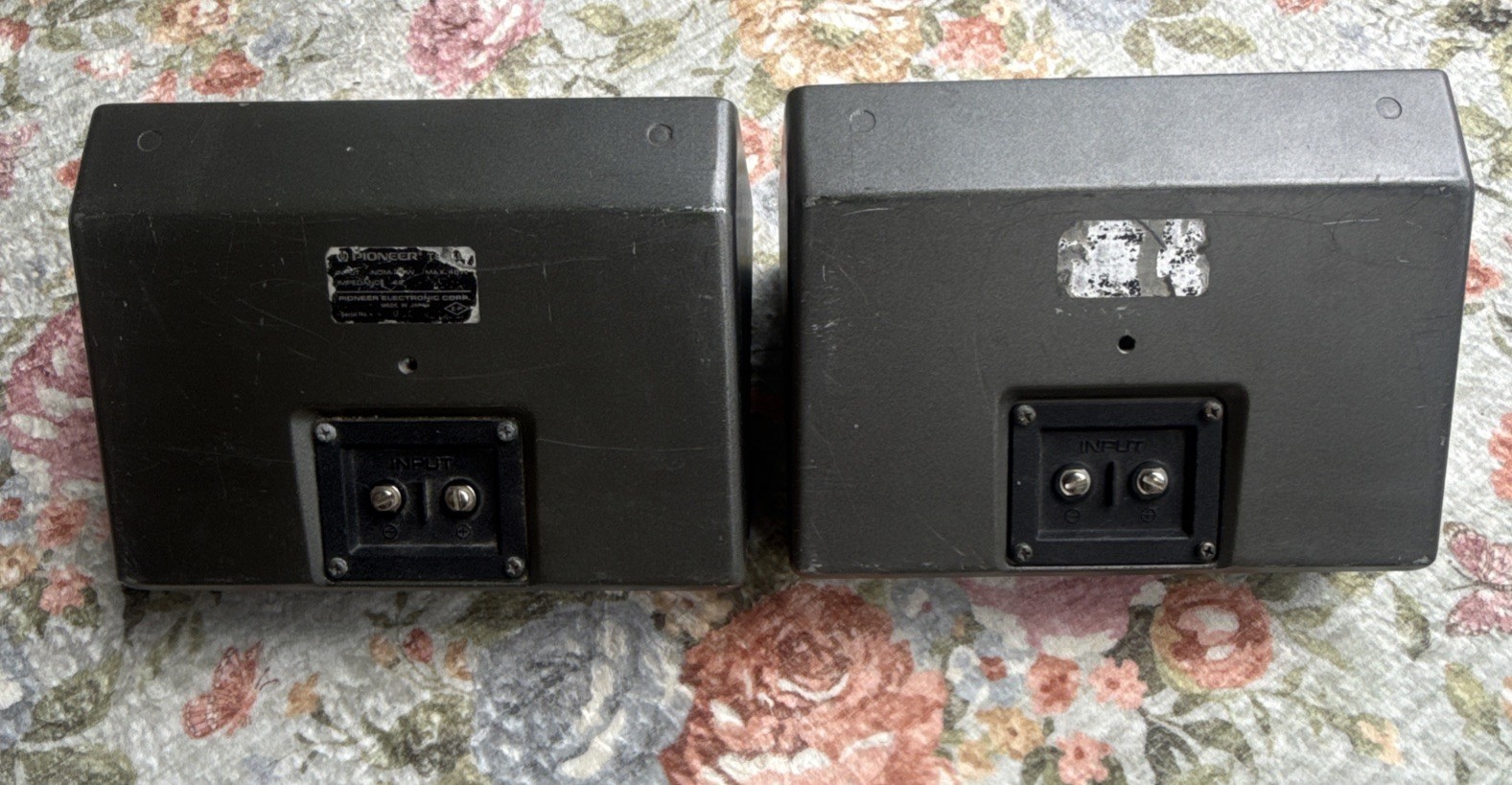 Vintage Pair of Very heavy Pioneer TS-X9 car speakers Japan Fully Tested.