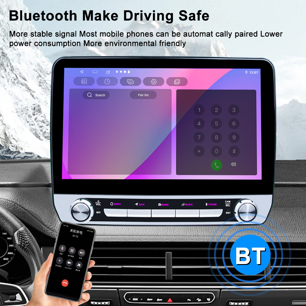2+64G 10.1″ Double 2 Din Android 13.0 Car Carplay GPS Navi Radio Stereo WIFI BT
