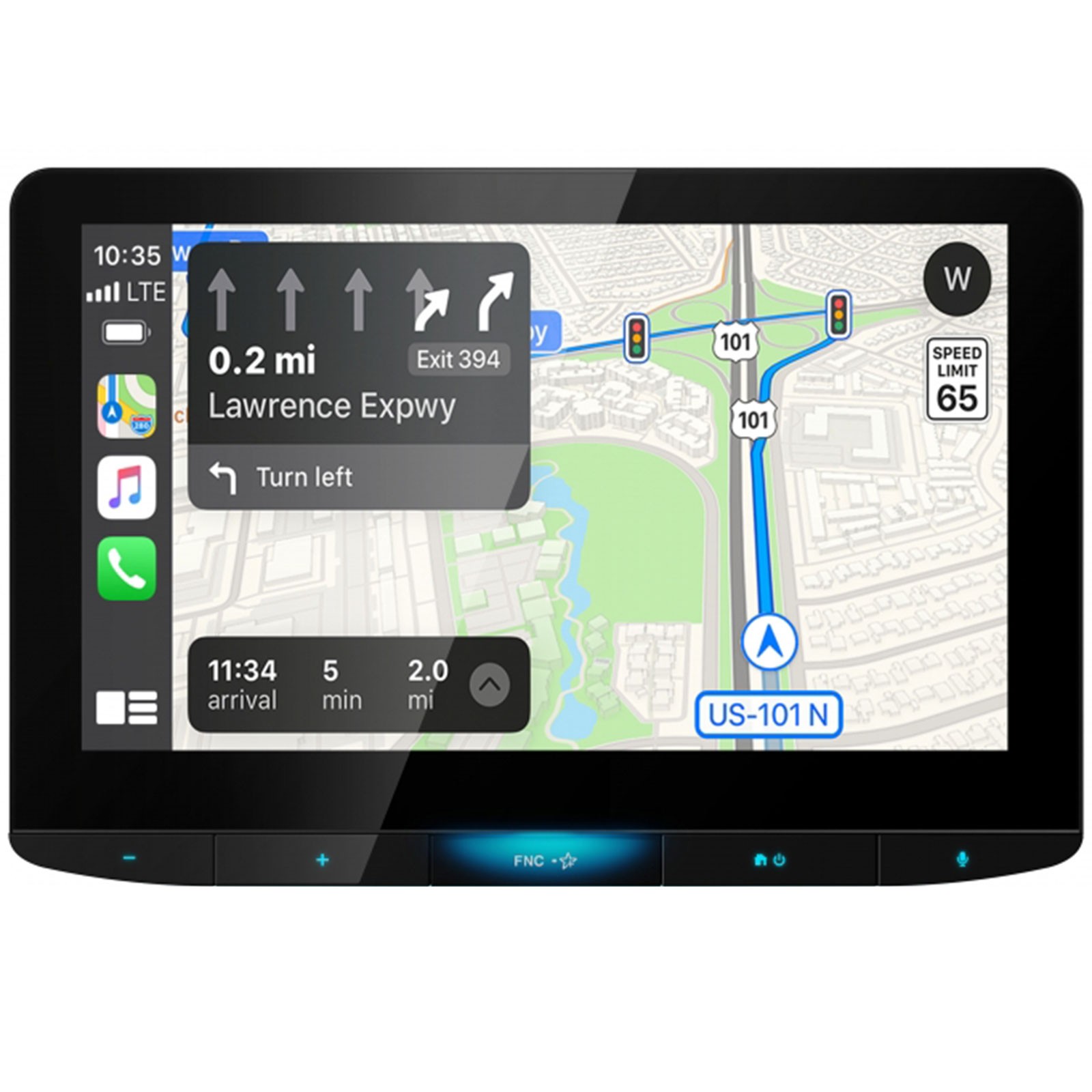 JVC KW-Z1000W HD Radio AM/FM Stereo USB Bluetooth Digital Media 10.1″ Receiver
