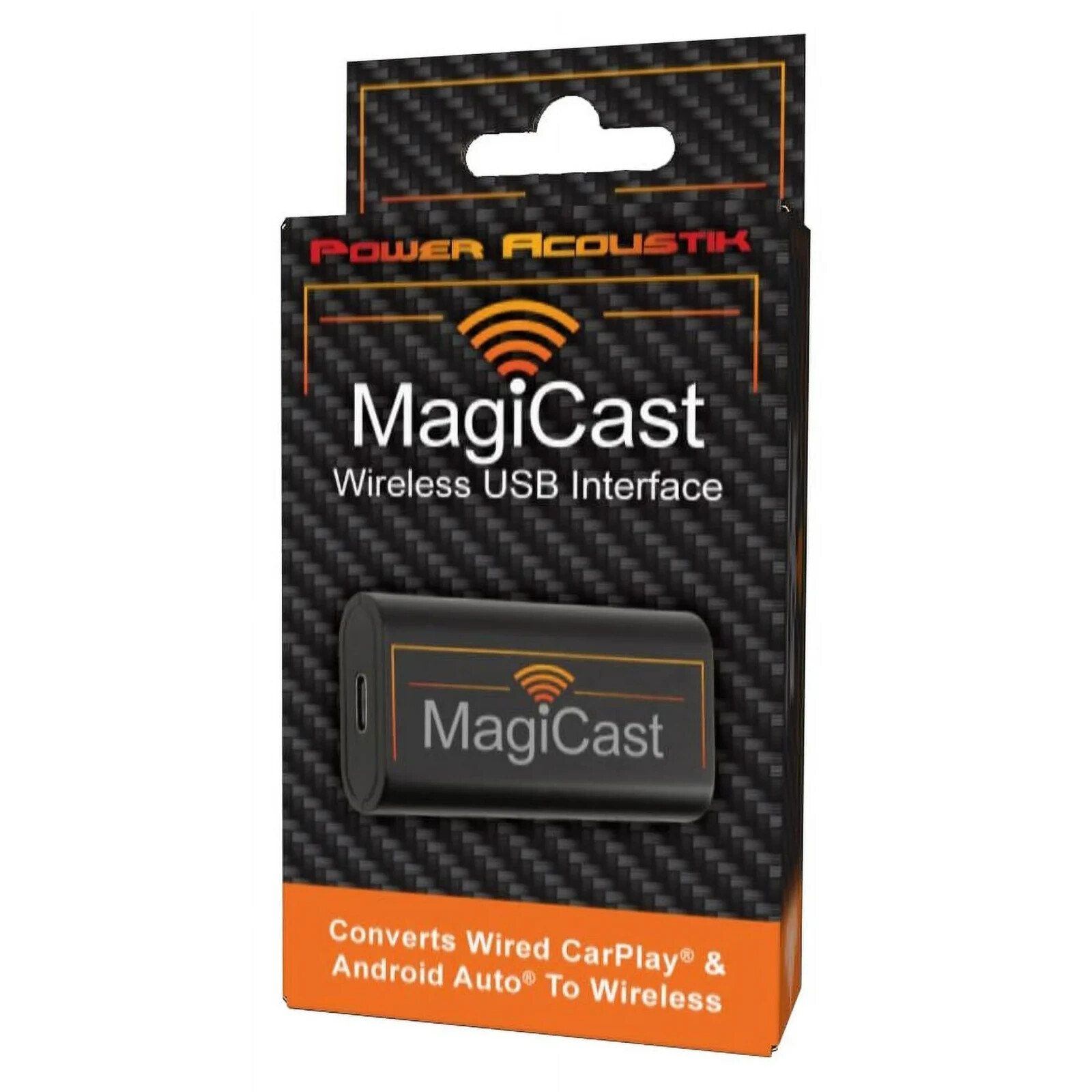 Power Acoustik MAGICAST MC1 Wireless CarPlay / Android Auto USB Interface