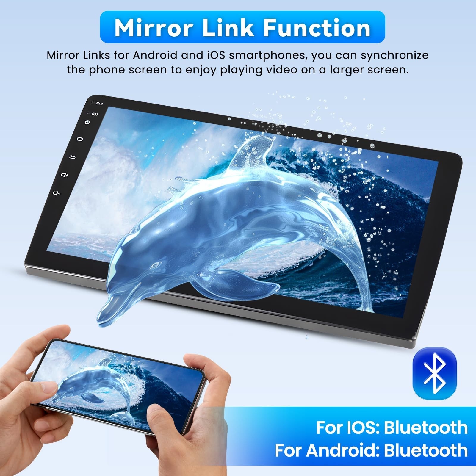 4+64G Car Radio for Kia Sportage 2007-2013, 9 inch 1280 * 720 Touch Screen Bl…