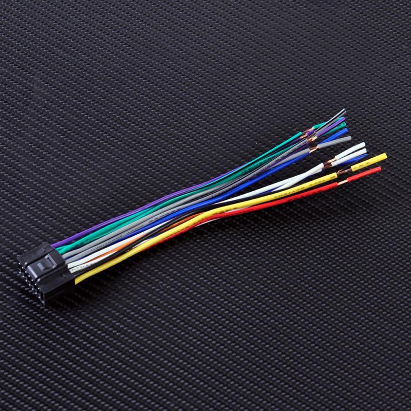 Car Stereo CD Player 16 Pin Wiring Harness Aftermarket for Pioneer 2350 Radio
