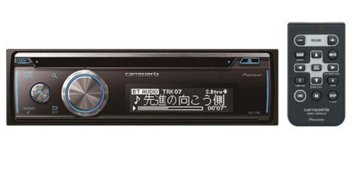 Pioneer Carrozzeria DEH-7100 1DIN CD Bluetooth USB Car Audio Black New