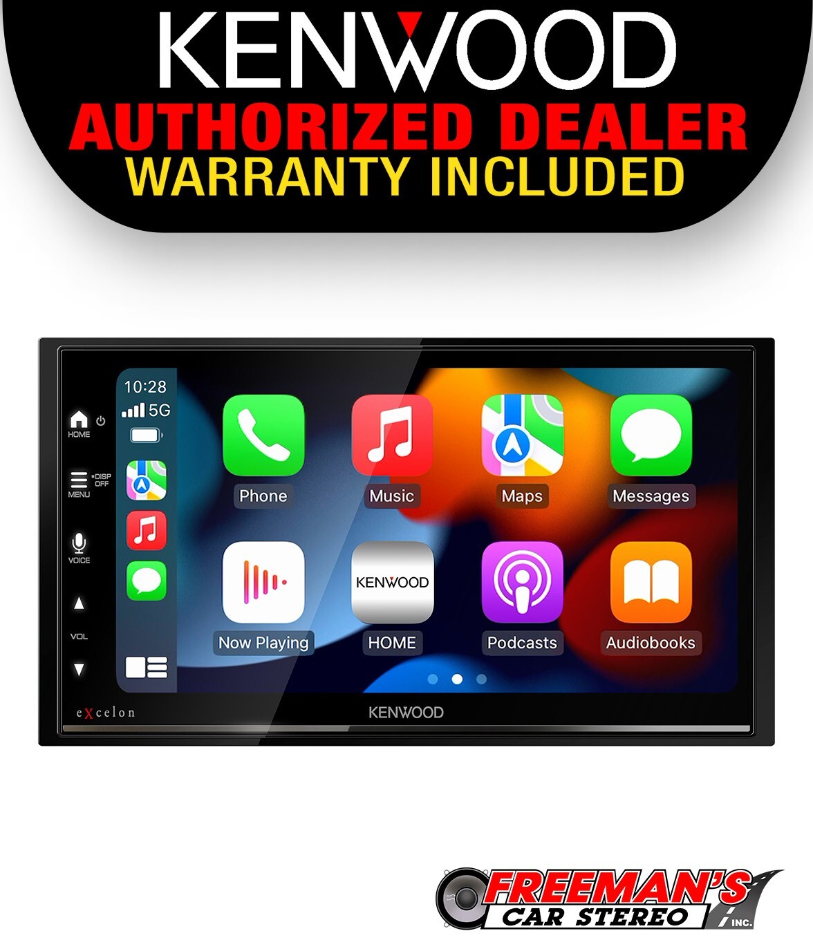 Kenwood DMX809S 6.8″ Digital Multimedia Receiver w Android Auto & Apple CarPlay