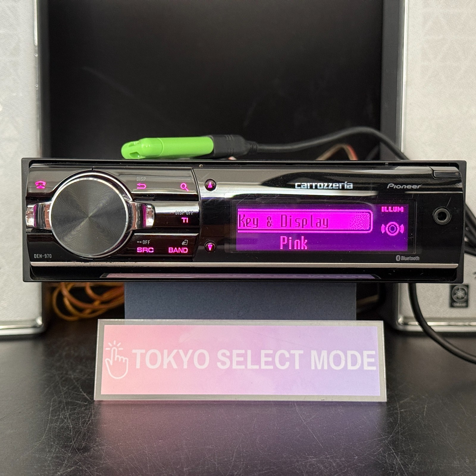 Carrozzeria DEH-970 1DIN Car Audio CD Bluetooth USB Receiver w/Remote JDM Tested