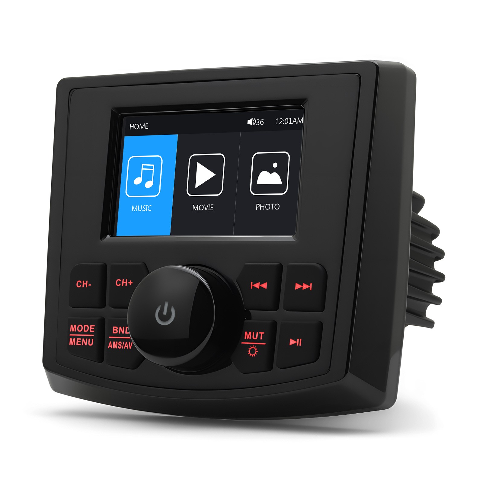 Marine Boat Radio FM AM MP5 Media Video Player Boat Stereo Bluetoot for ATV UTV