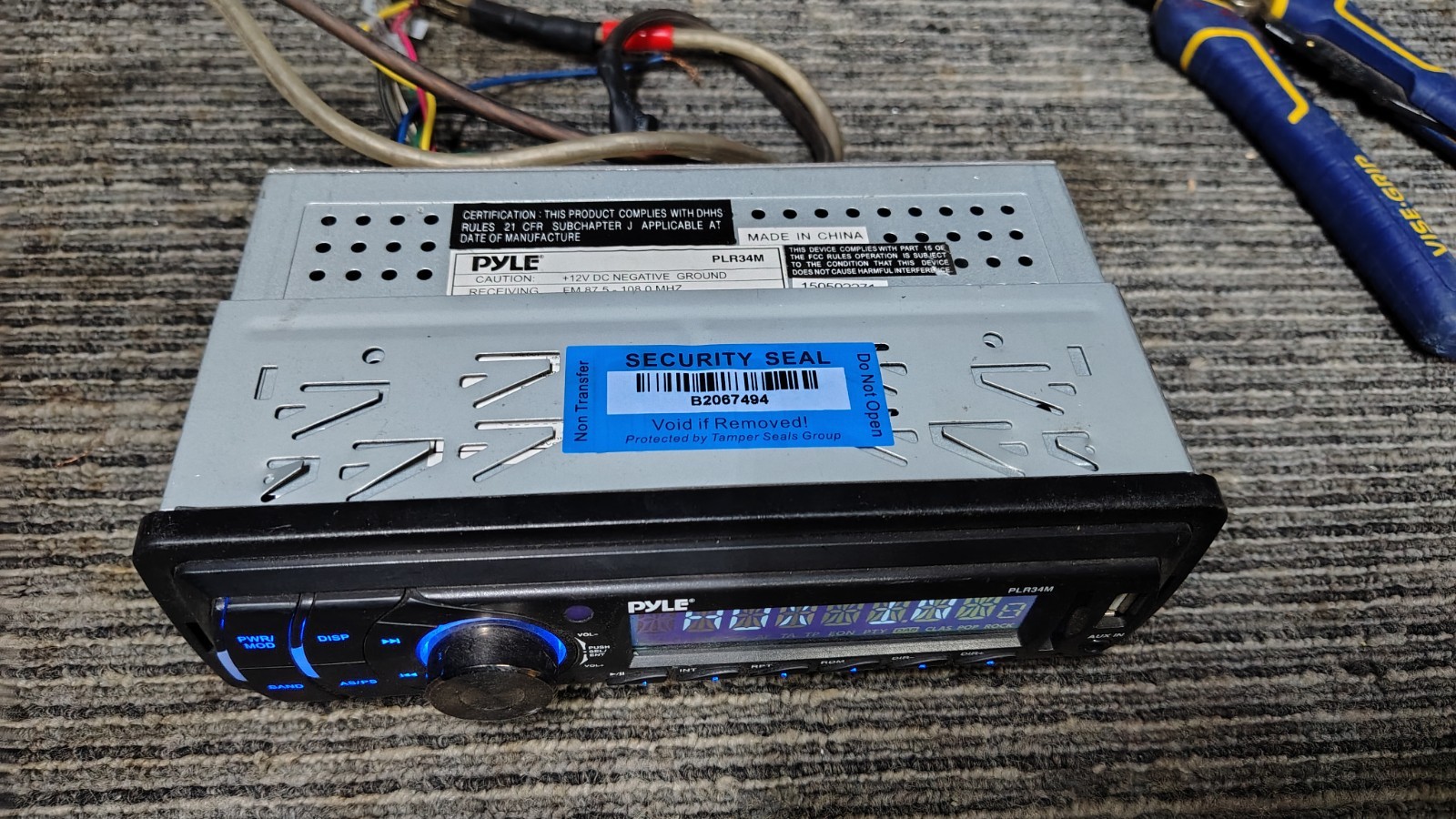 Pyle PLR34M Car Stereo Receiver MP3 USB SD AUX Tested ✅