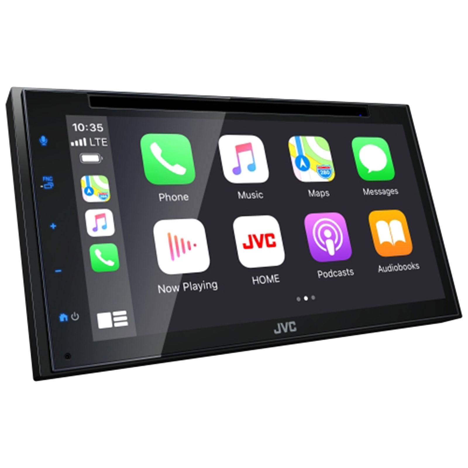 JVC KW-V660BT Bluetooth USB DVD Player Receiver, 2x 6×9″ 500W Car Speakers, Wire