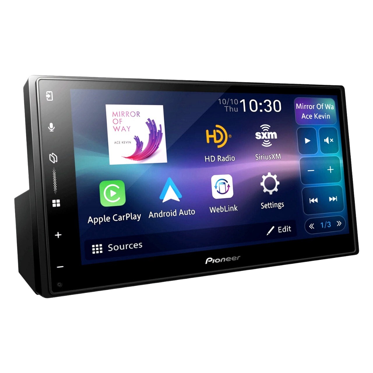 Pioneer DMH-W3000NEX 6.8″Touchscreen Multimedia Receiver with Apple,Android & BT