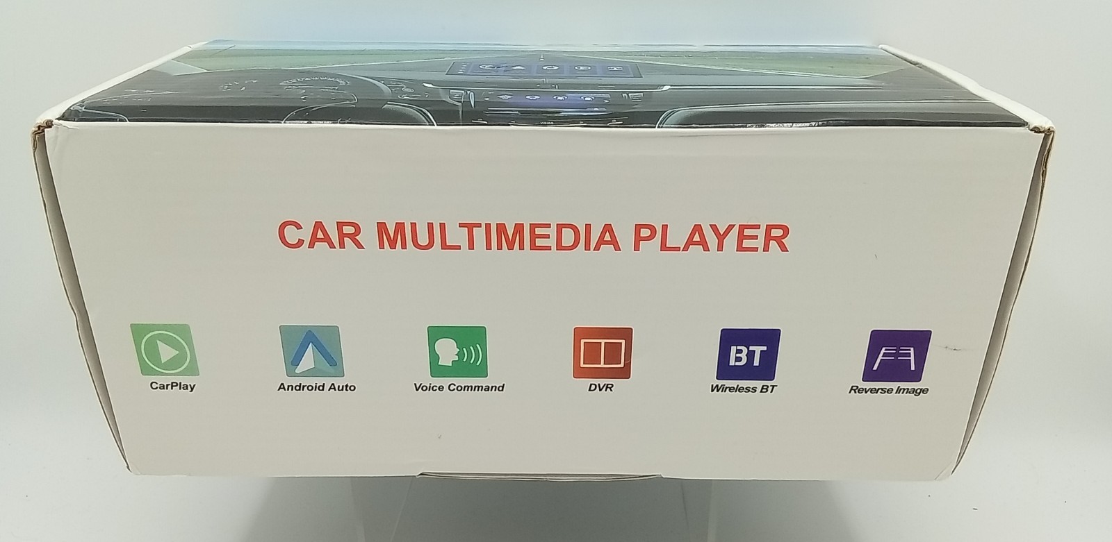 Portable Car Multimedia 10.26 in Smart Screen Player w/Back Up Camera T86DVR