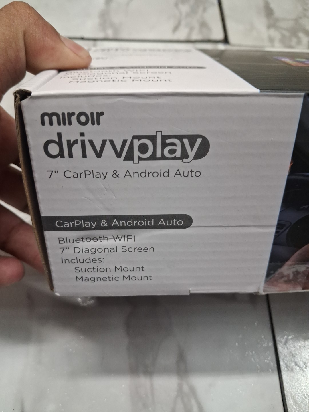 Miroir Drivvplay Wireless Car Play & Android Auto Display 7″ Touch Screen M1003™