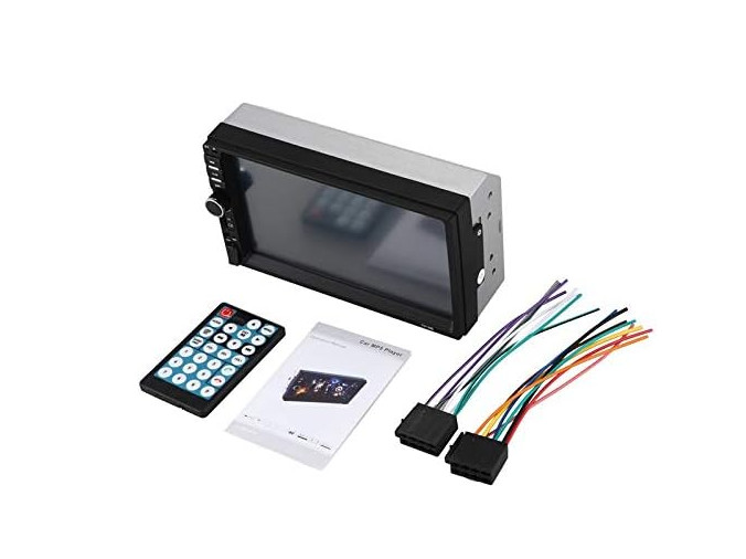 KUNFINE 7″ Double Din Car Stereo Audio BT MP5 Player USB