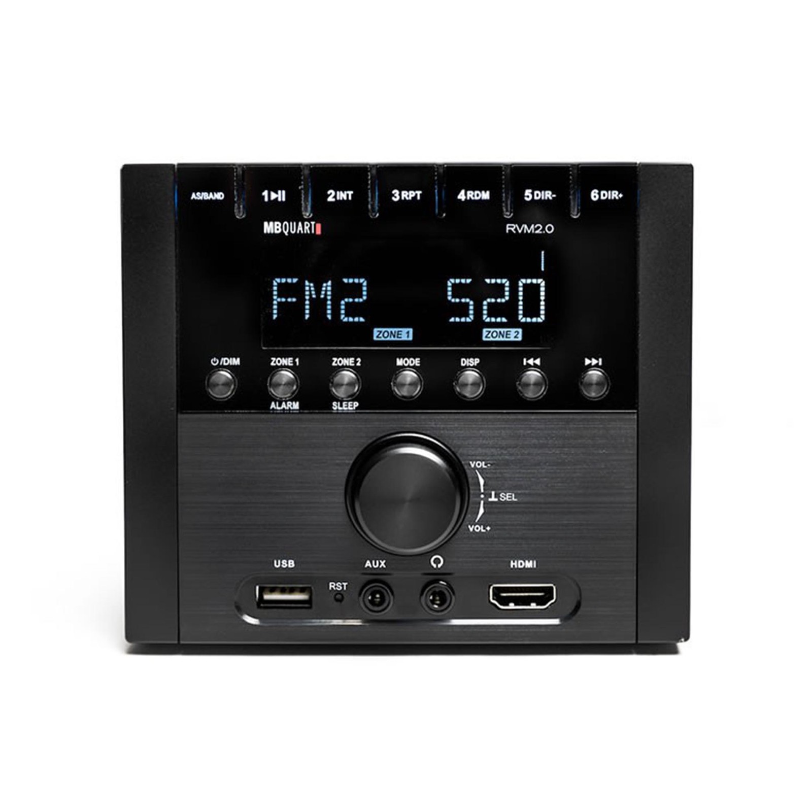 MB Quart RVM2.0 RV In Dash Mechless Source Unit with Bluetooth 4.0