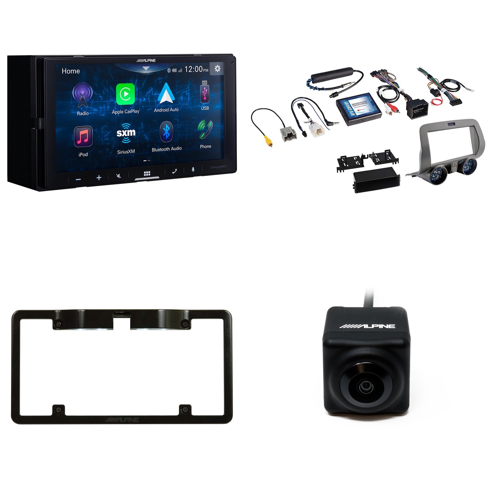 Alpine iLX-W670-S 7-Inch Receiver + PAC RPK5-GM4101 2010-15 Chevy Camaro Kit …