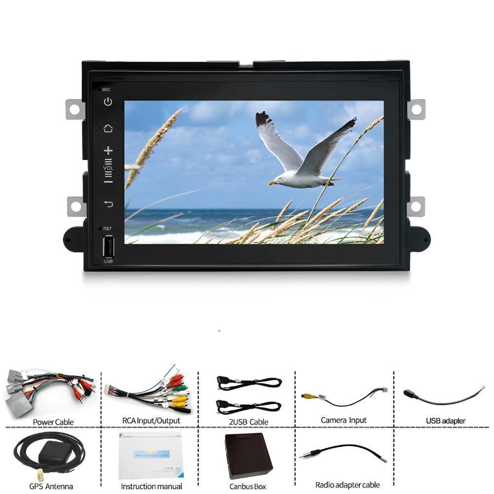 FOR FORD F250 2004-2014 7″ ANDROID 13.0 CARPLAY CAR STEREO RADIO 2+32G GPS NAVI
