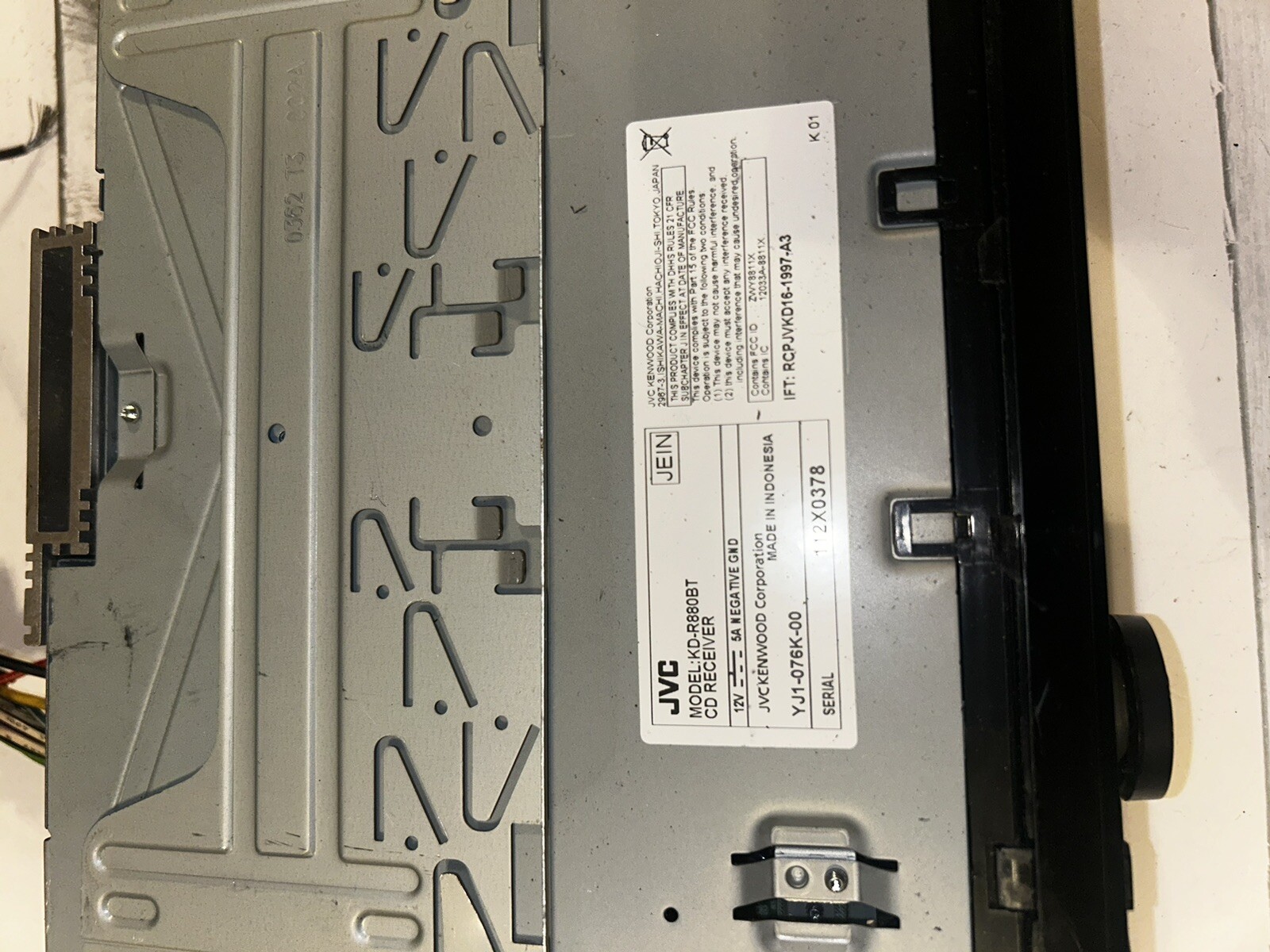 JVC KD R880BT