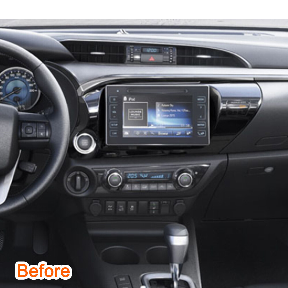12.3Inch Android Stereo For Toyota Hilux 2015-2023 Car Radio GPS Audio BT 4+64G