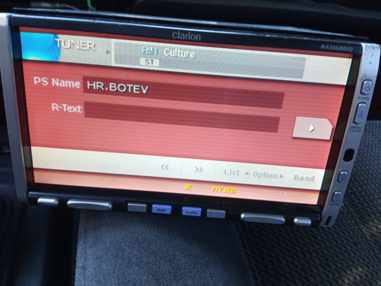 Clarion Max668rvd Max 668 Rvd Car Radio