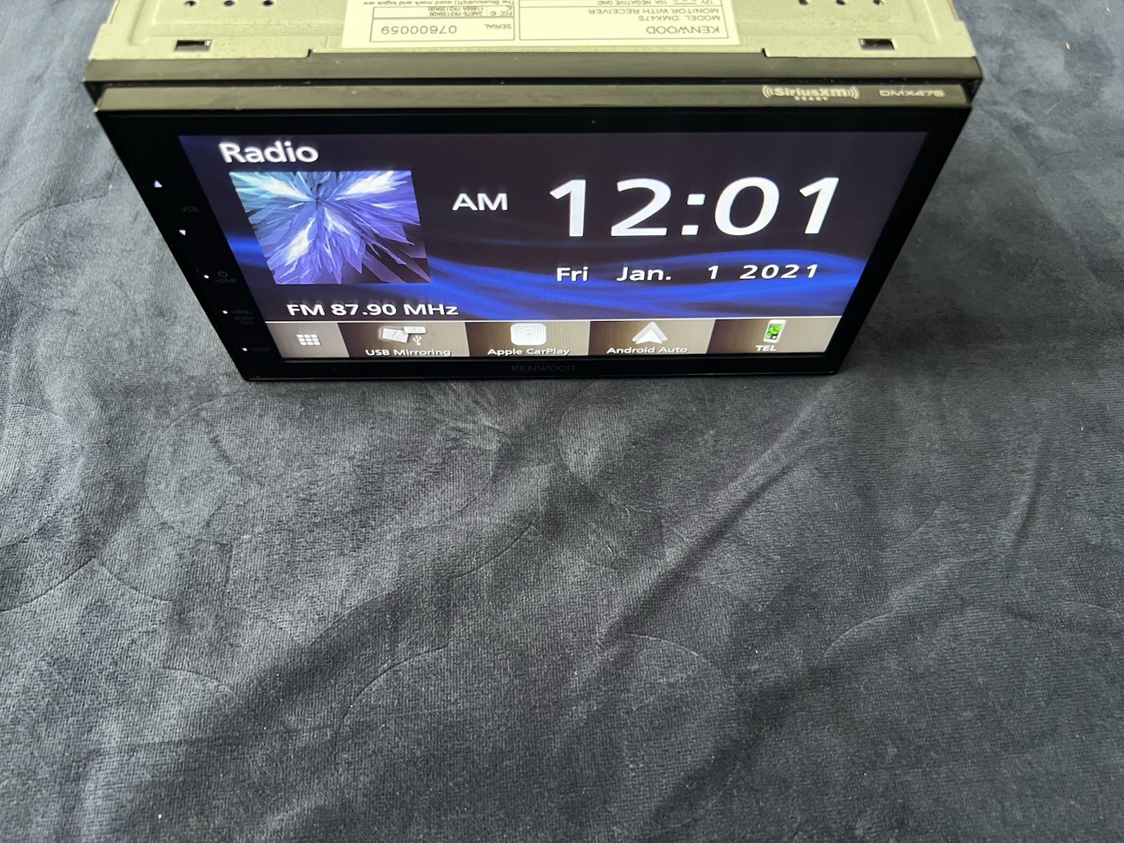 ⭐️Pre-Owned,TESTED⭐️ Kenwood APPLE CARPLAY|BT|USB|AM/FM-(DMX47S