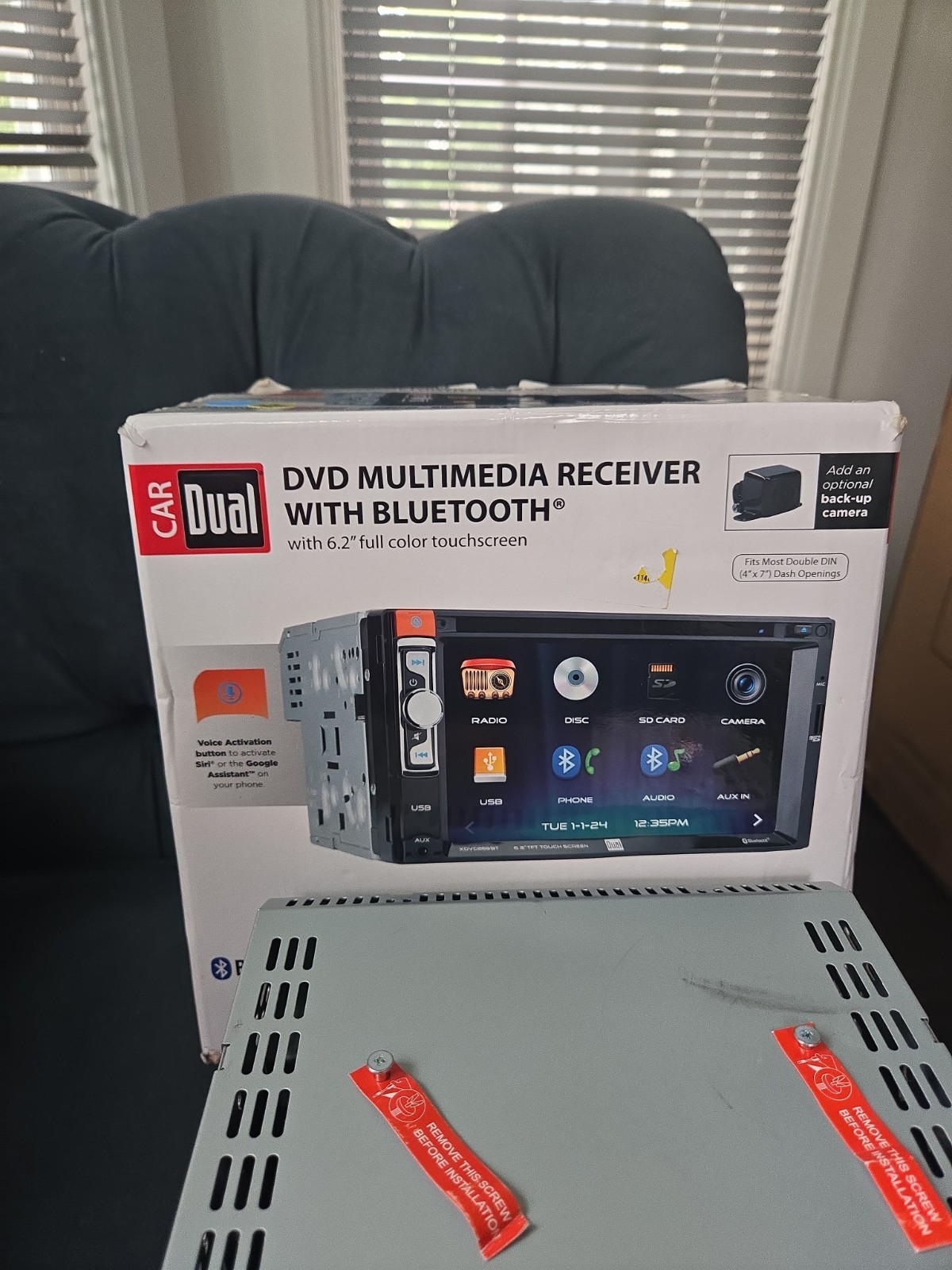 Dual XDVD269BT 6.2″ Touchscreen Car Stereo | Never Used. Excellent Condition!