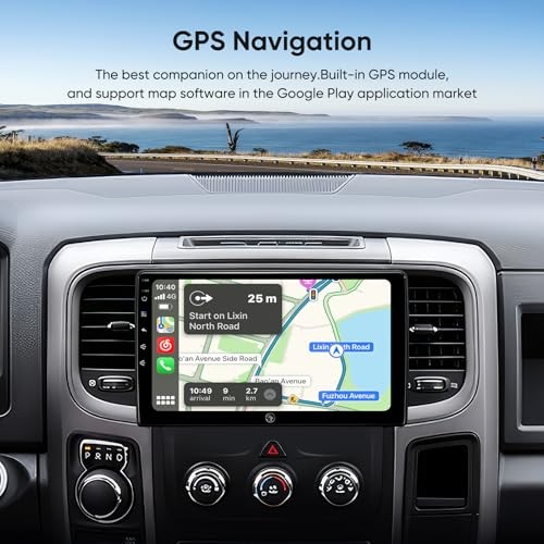 10″ Car Radio Stereo for Dodge Ram Pickup Truck 1500 2500 3500 2013 2014 2015
