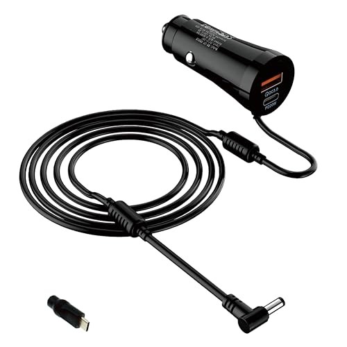 12V Power Cord Adapter Compatible with Apple carplay Android auto Screen, Cord