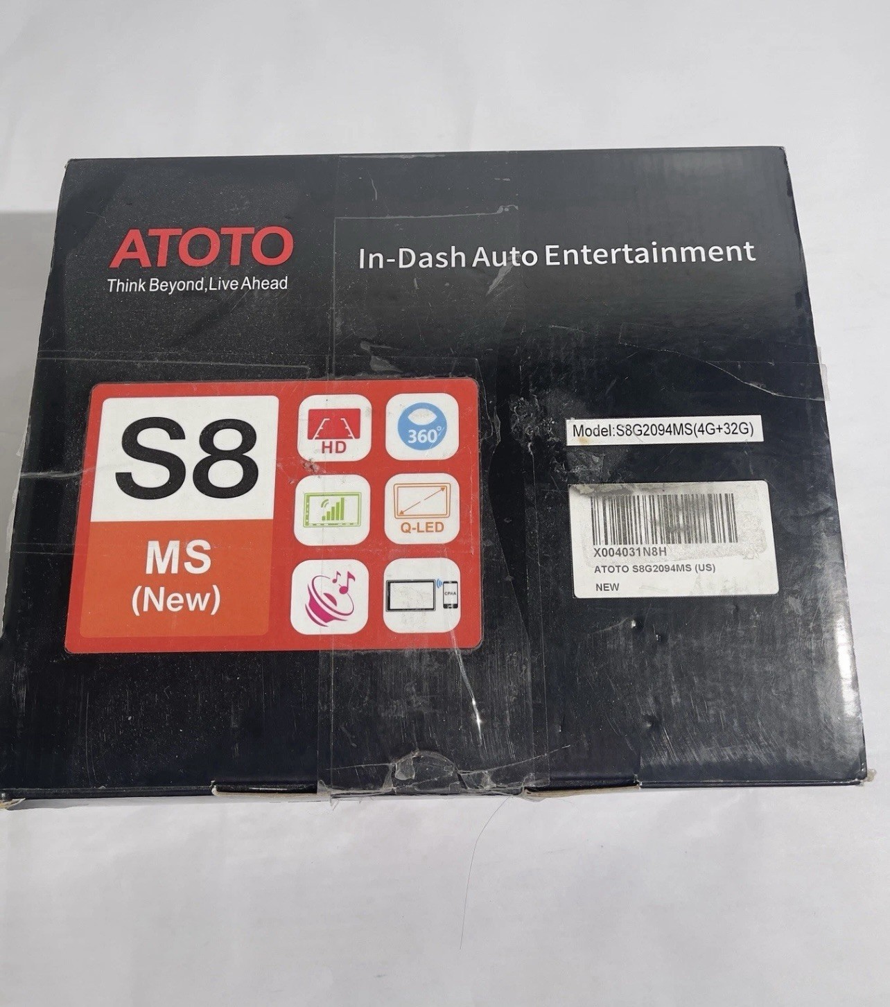 ATOTO S8 8-core 9 inch Double Din Android Car Stereo, Wireless CarPlay