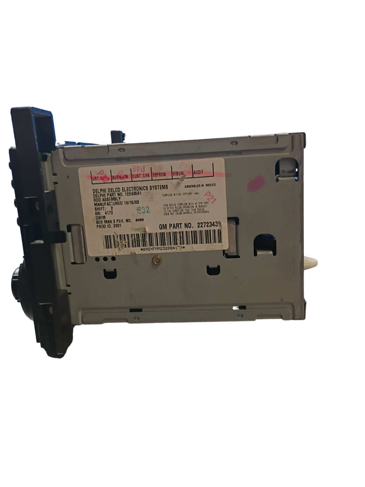 GM Chevrolet Radio CD MP3 Player Stereo Head Unit