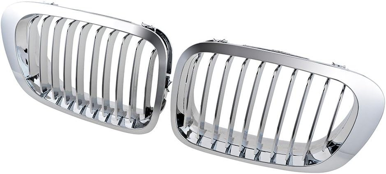 Astra Depot Compatible with E46 Kidney Grille Grill 1999-2002 BMW 325Ci 330Ci 2-