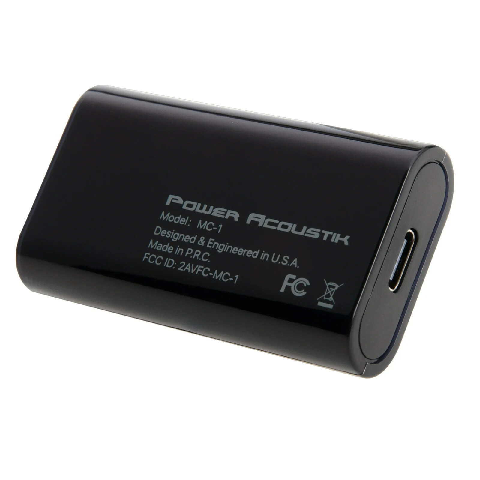 Power Acoustik MagiCast Wireless CarPlay/Android Auto,Converts Wired to Wireless