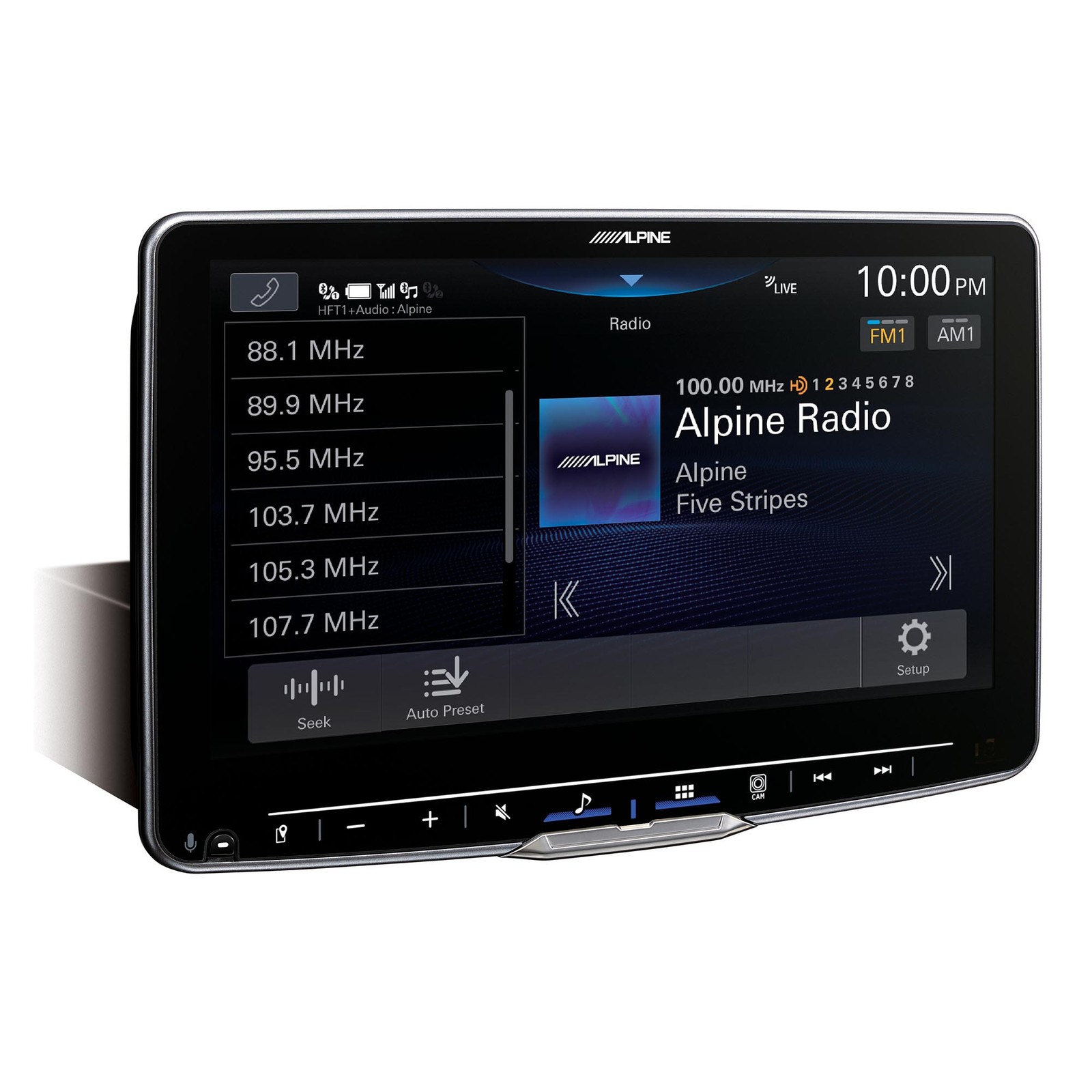 Alpine ILX-F509 9″ Multimedia Receiver with R2-S69 6×9″ Coax Bundle