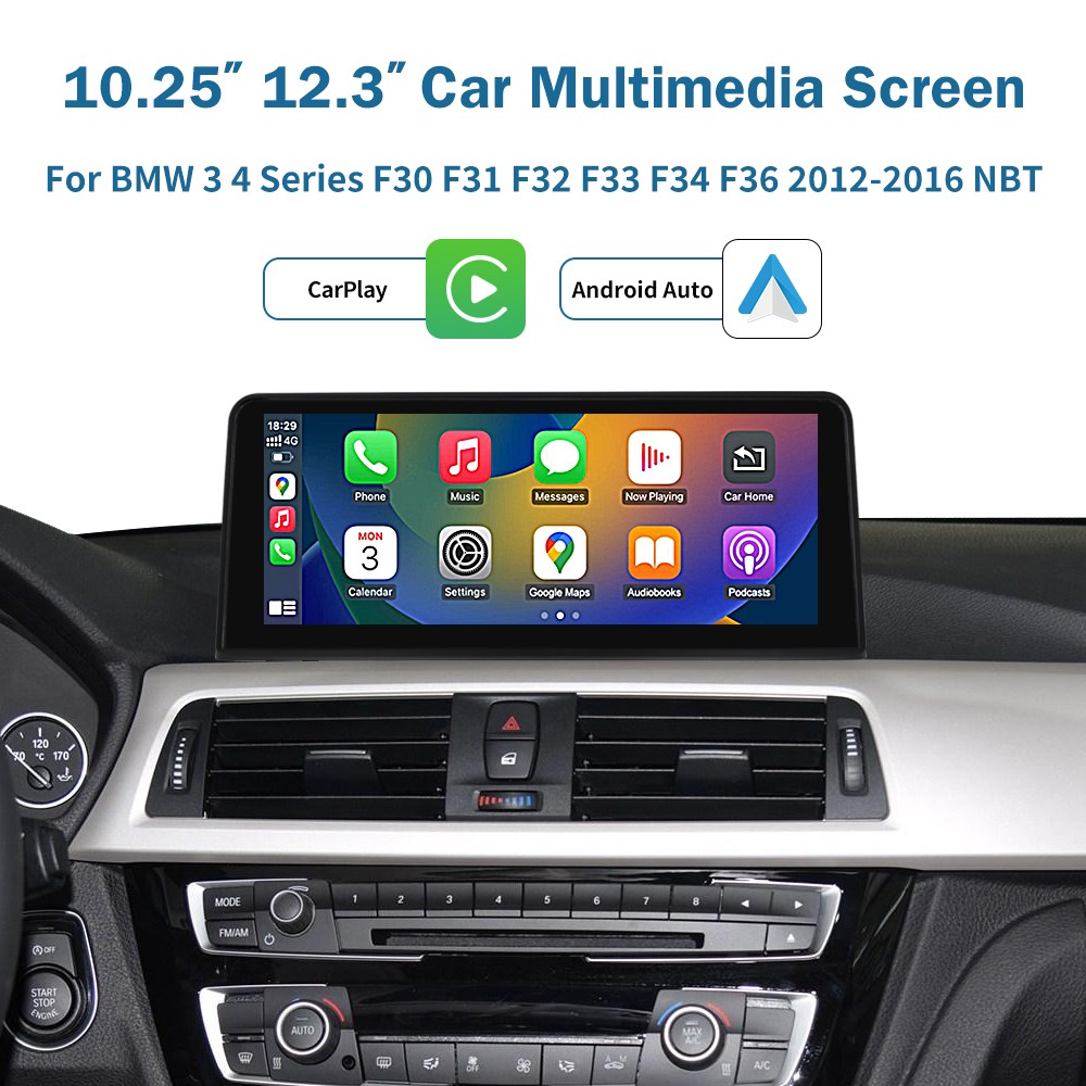 CarPlay Linux Touch Screen For BMW 3 4 Serie F30 F31 F32 F33 F34 F36 2012-2016