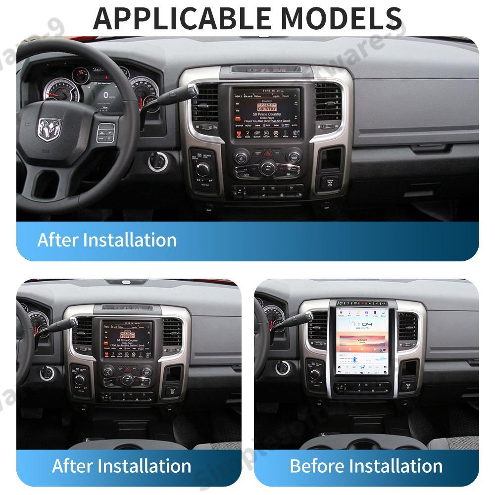 12.1″ For Dodge Ram 2013-2019 ​car Gps Navigation Stereo Radio 8g+128g Android11