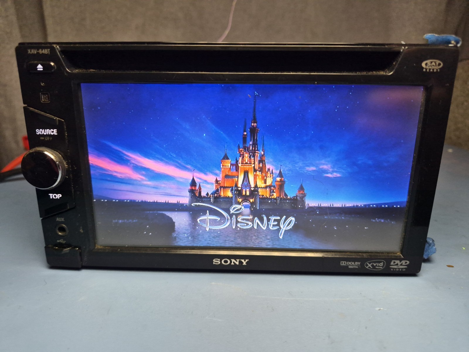 Sony XAV-64BT Double Din Touchscreen Car Stereo With Bluetooth – DVD CD Player