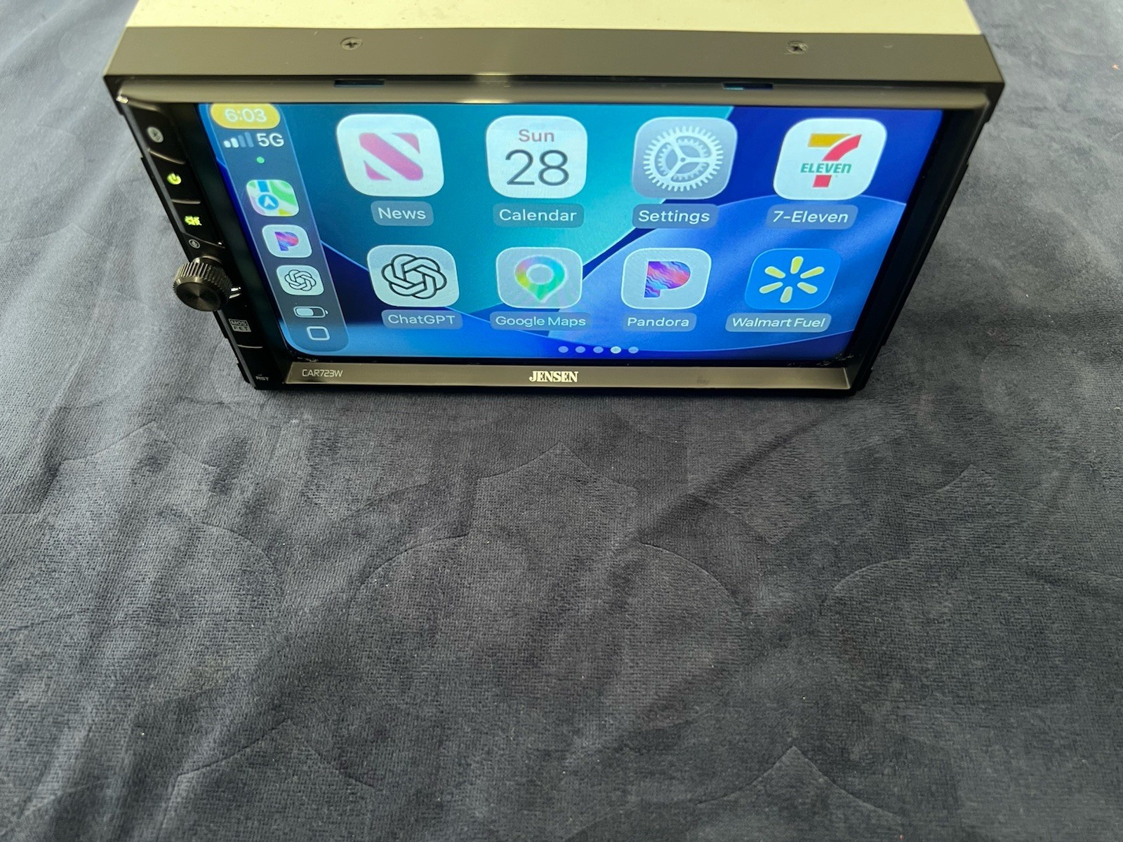 ⭐️Pre-Owned,TESTED⭐️ Jensen WIRELESS APPLE CARPLAY|BT|USB|AM/FM-(CAR723W)