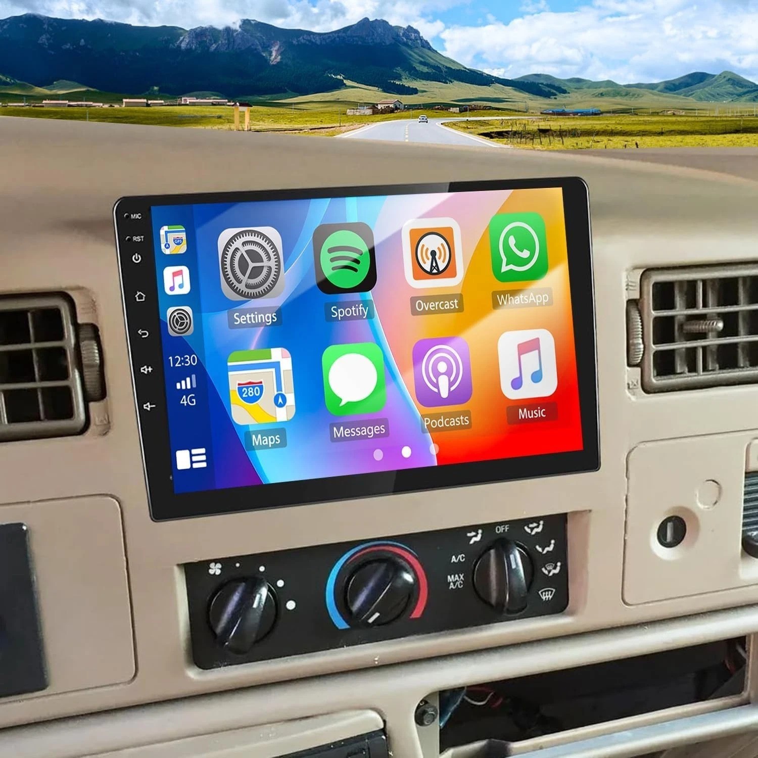 10.1-Inch Android Car Stereo Upgrade for Ford F250/F350 (1999-2004)
